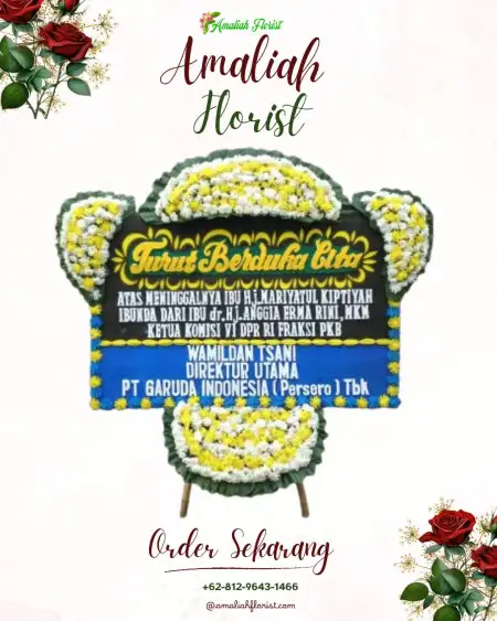 Papan Bunga Duka Asem Kandang